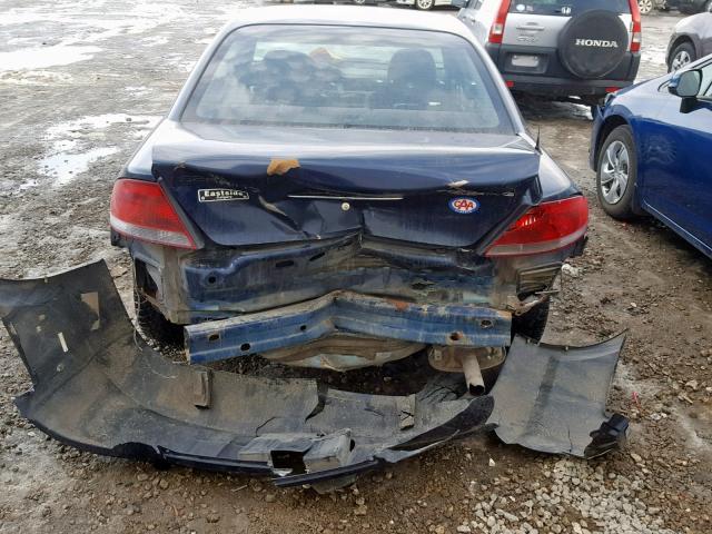 1C3EL56R75N686004 - 2005 CHRYSLER SEBRING TO BLUE photo 9