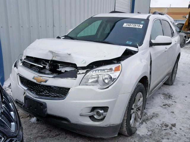 2GNALCEK2E6248585 - 2014 CHEVROLET EQUINOX LT WHITE photo 2