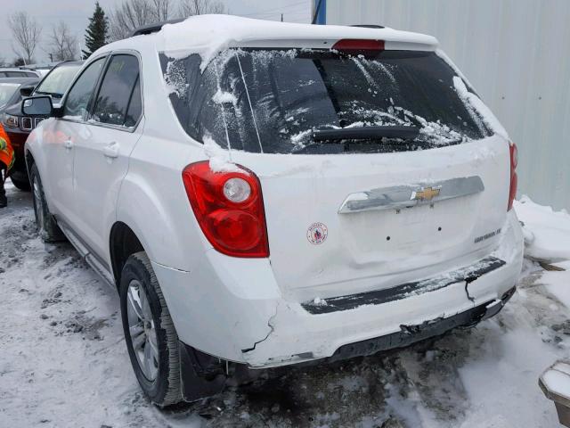 2GNALCEK2E6248585 - 2014 CHEVROLET EQUINOX LT WHITE photo 3