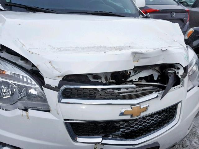 2GNALCEK2E6248585 - 2014 CHEVROLET EQUINOX LT WHITE photo 9