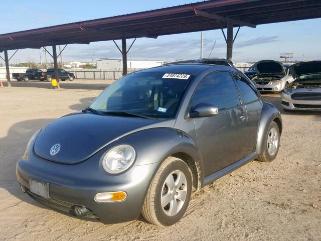 3VWCD21C94M402119 - 2004 VOLKSWAGEN NEW BEETLE Boz foto 2