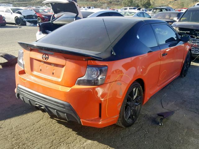 JTKJF5C76FJ006373 - 2015 TOYOTA SCION TC შავი ფოტო 4
