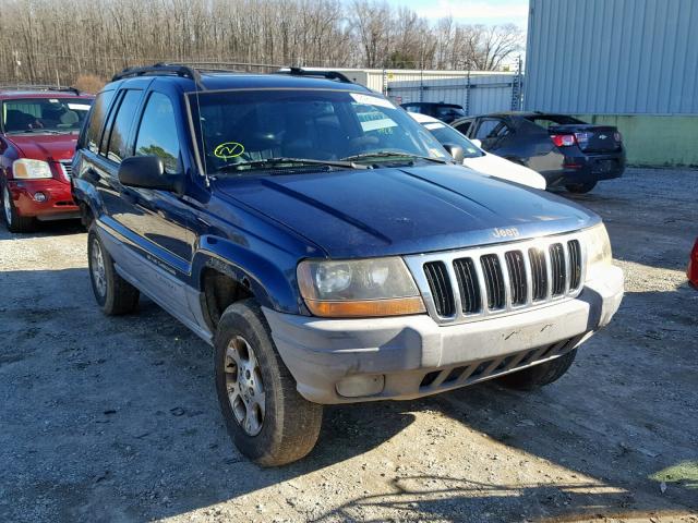 1J4GW48N4YC408557 - 2000 JEEP GRAND CHER BLUE photo 1