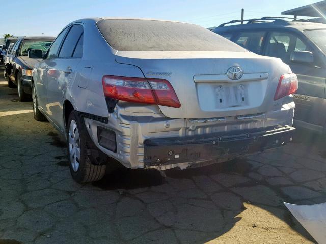 JTNBE46K973015577 - 2007 TOYOTA CAMRY NEW SILVER photo 3