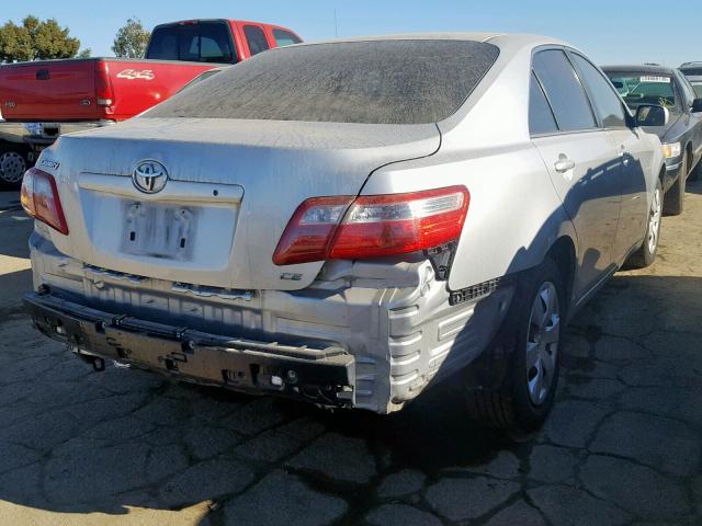 JTNBE46K973015577 - 2007 TOYOTA CAMRY NEW SILVER photo 4