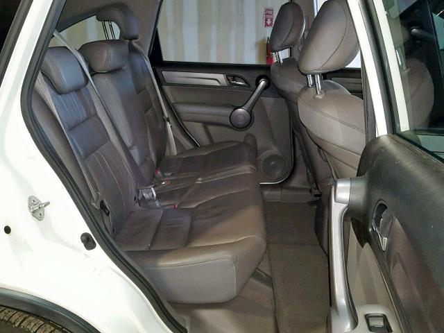 JHLRE48778C047105 - 2008 HONDA CR-V EXL WHITE photo 6