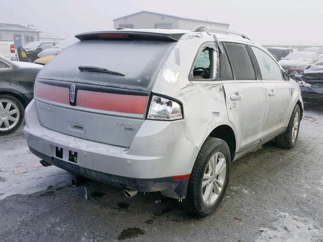 2LMDJ8JC7ABJ21727 - 2010 LINCOLN MKX SILVER photo 4