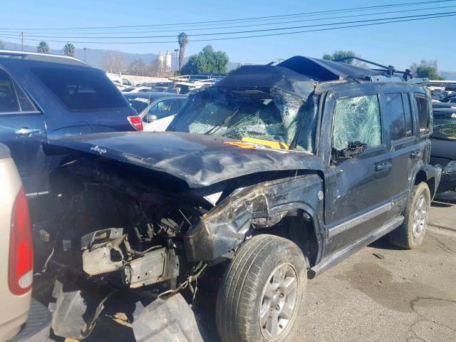 1J8HG58206C202077 - 2006 JEEP COMMANDER GREEN photo 2