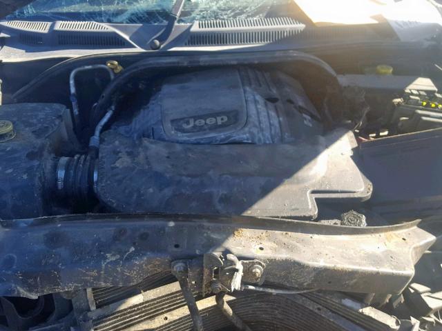 1J8HG58206C202077 - 2006 JEEP COMMANDER GREEN photo 7