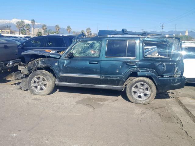 1J8HG58206C202077 - 2006 JEEP COMMANDER GREEN photo 9