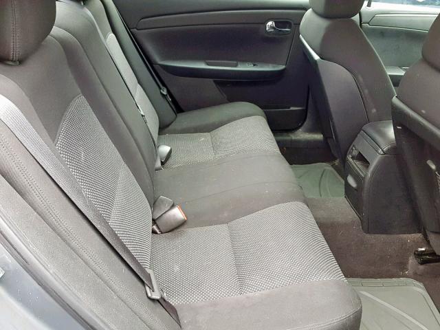1G1ZH57B284255993 - 2008 CHEVROLET MALIBU 1LT GRAY photo 6