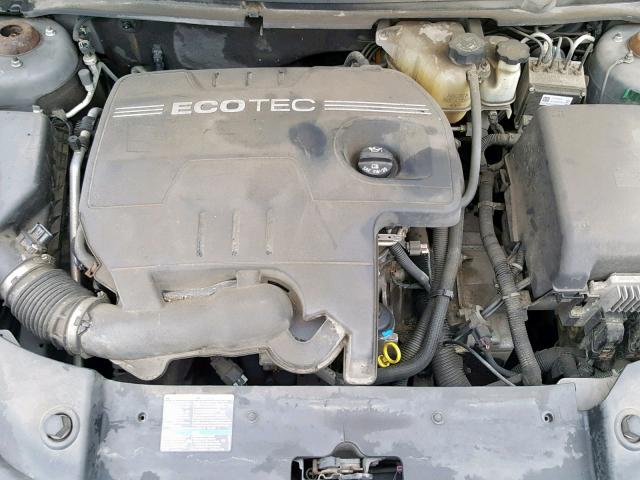 1G1ZH57B284255993 - 2008 CHEVROLET MALIBU 1LT GRAY photo 7