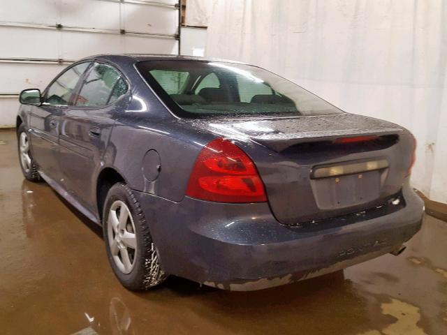 2G2WP552481163199 - 2008 PONTIAC GRAND PRIX BLUE photo 3