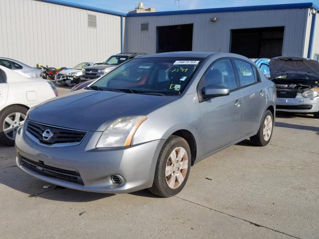 3N1AB6APXBL619940 - 2011 NISSAN SENTRA 2.0 GRAY photo 2