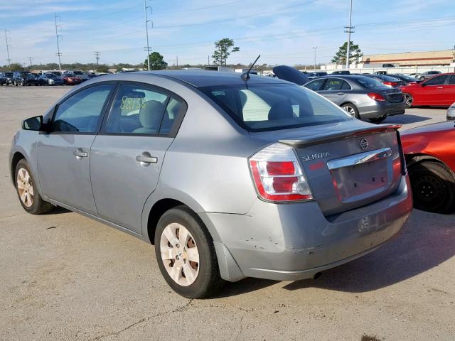 3N1AB6APXBL619940 - 2011 NISSAN SENTRA 2.0 GRAY photo 3