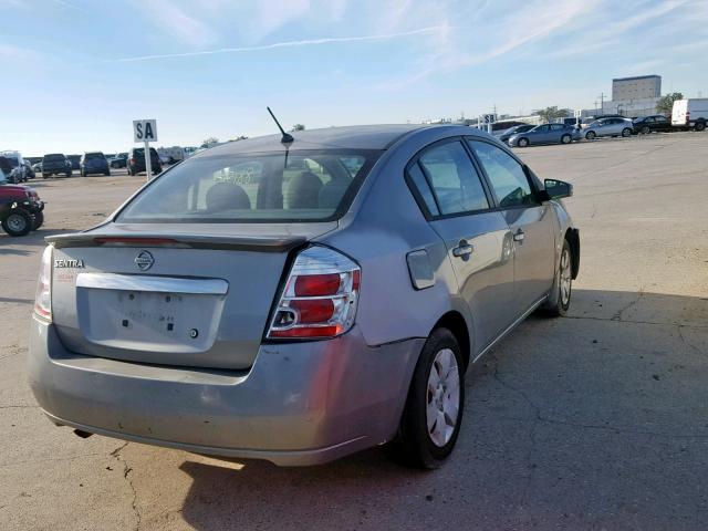 3N1AB6APXBL619940 - 2011 NISSAN SENTRA 2.0 GRAY photo 4