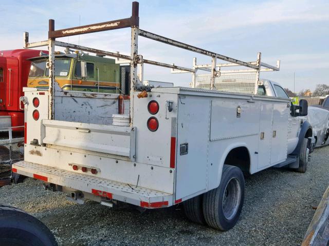 1FDAF56R49EA94479 - 2009 FORD F550 SUPER WHITE photo 4