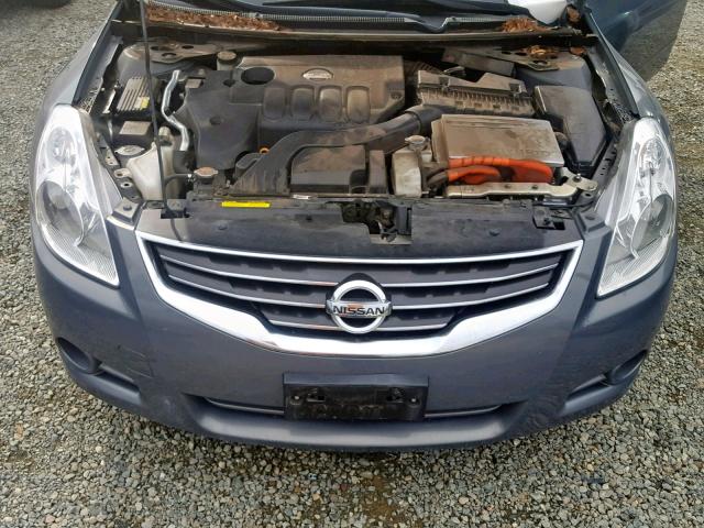 1N4CL2AP3BC185793 - 2011 NISSAN ALTIMA HYB GRAY photo 7