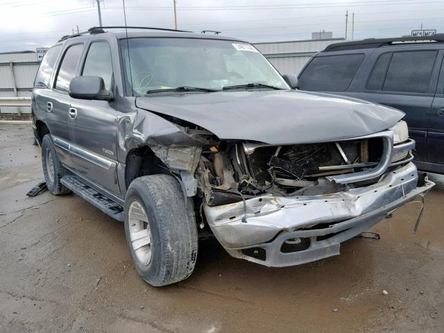 1GKEC13T22R179752 - 2002 GMC YUKON GRAY photo 1