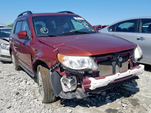 JF2SHBCC5BH756660 - 2011 SUBARU FORESTER 2 BURGUNDY photo 1