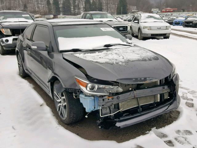 JTKJF5C71E3070274 - 2014 TOYOTA SCION TC GRAY photo 1