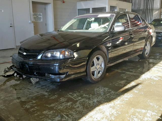 2G1WP521149300885 - 2004 CHEVROLET IMPALA SS BLACK photo 2