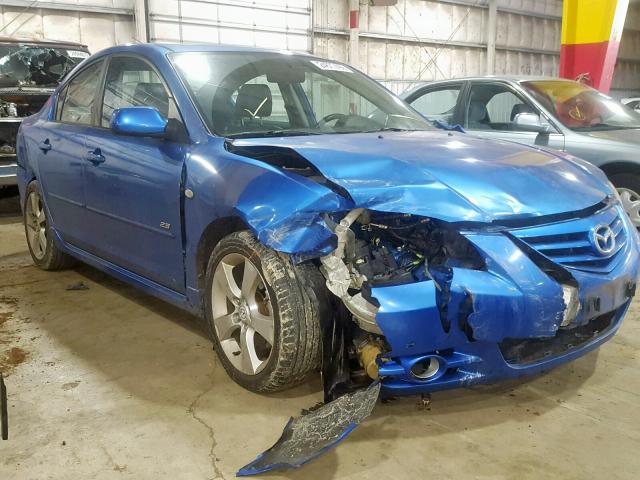 JM1BK123151273319 - 2005 MAZDA 3 S BLUE photo 1