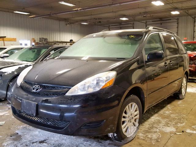 5TDKK4CC2AS322637 - 2010 TOYOTA SIENNA CE BLACK photo 2