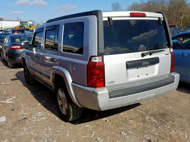 1J8HH48K26C176072 - 2006 JEEP COMMANDER Gümüş foto 3