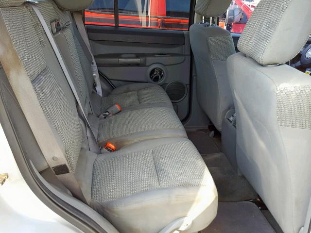 1J8HH48K26C176072 - 2006 JEEP COMMANDER Gümüş foto 6