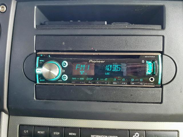 1J8HH48K26C176072 - 2006 JEEP COMMANDER Gümüş foto 9