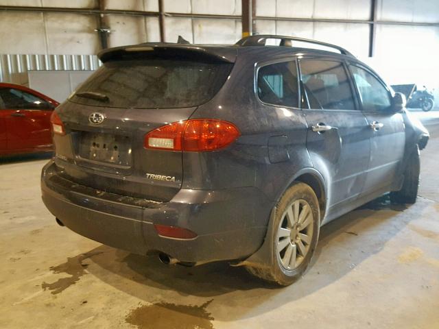 4S4WX9GD3B4400886 - 2011 SUBARU TRIBECA LI GRAY photo 4