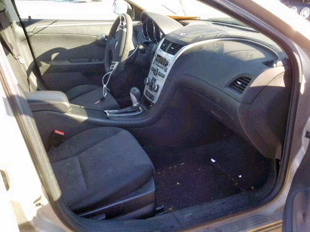 1G1ZC5E08AF320212 - 2010 CHEVROLET MALIBU 1LT ოქროსფერი ფოტო 5