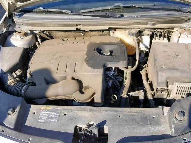 1G1ZC5E08AF320212 - 2010 CHEVROLET MALIBU 1LT ოქროსფერი ფოტო 7