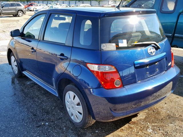 JTKKT624265002601 - 2006 TOYOTA SCION XA BLUE photo 3