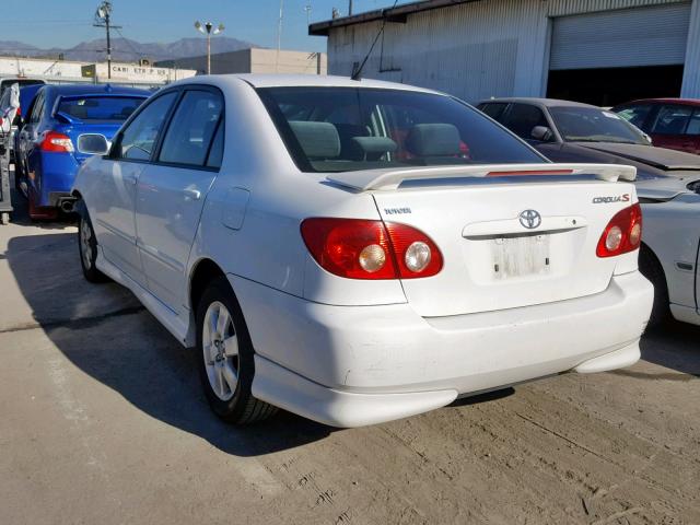 1NXBR30E06Z677591 - 2006 TOYOTA COROLLA CE WHITE photo 3