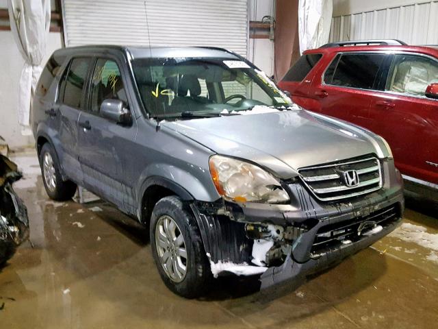 SHSRD78826U434003 - 2006 HONDA CR-V EX GRAY photo 1