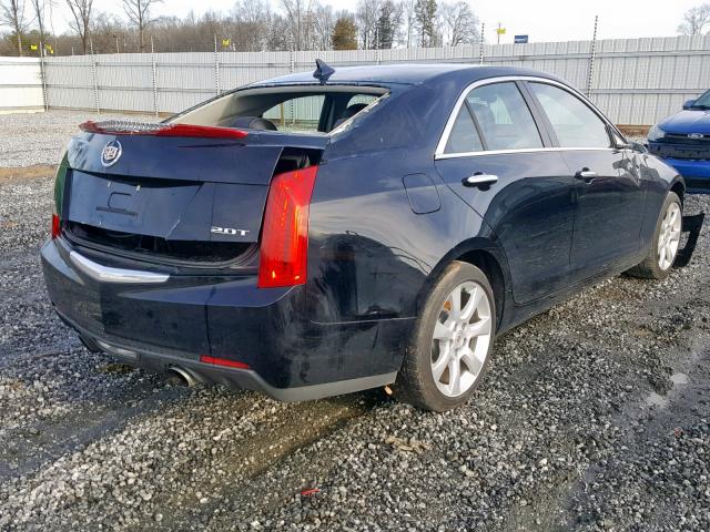 1G6AA5RX5E0115539 - 2014 CADILLAC ATS BLACK photo 4