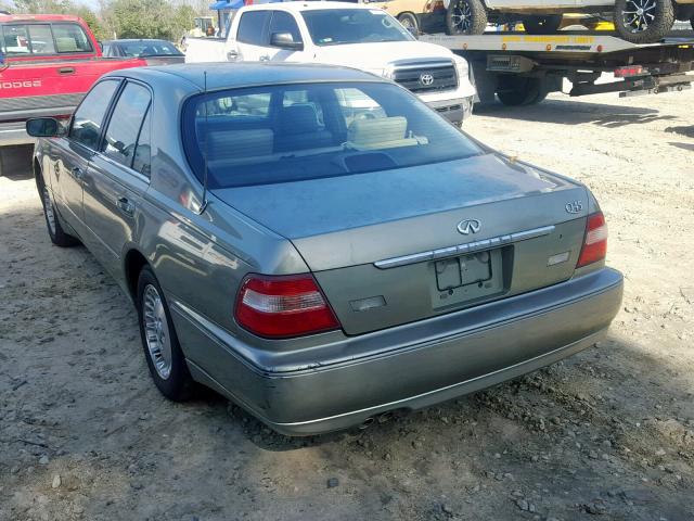 JNKBY31A01M101476 - 2001 INFINITI Q45 BASE GREEN photo 3