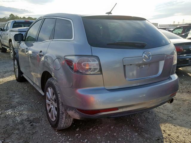 JM3ER2C50B0383883 - 2011 MAZDA CX-7 SILVER photo 3