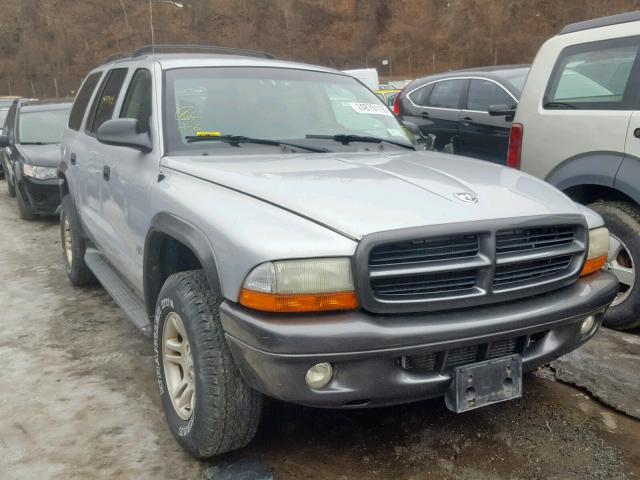 1B4HS38N92F179229 - 2002 DODGE DURANGO SP SILVER photo 1