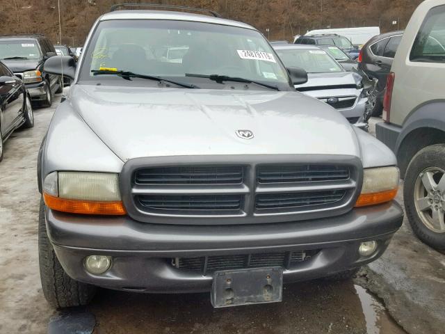 1B4HS38N92F179229 - 2002 DODGE DURANGO SP SILVER photo 9