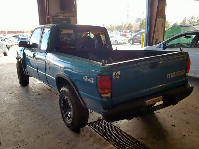 4F4DR17X0TTM11912 - 1996 MAZDA B4000 CAB BLUE photo 3