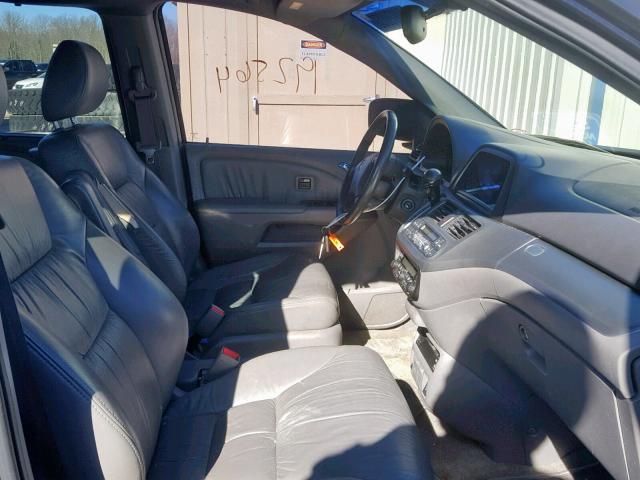 5FNRL38998B073237 - 2008 HONDA ODYSSEY TO BLUE photo 5