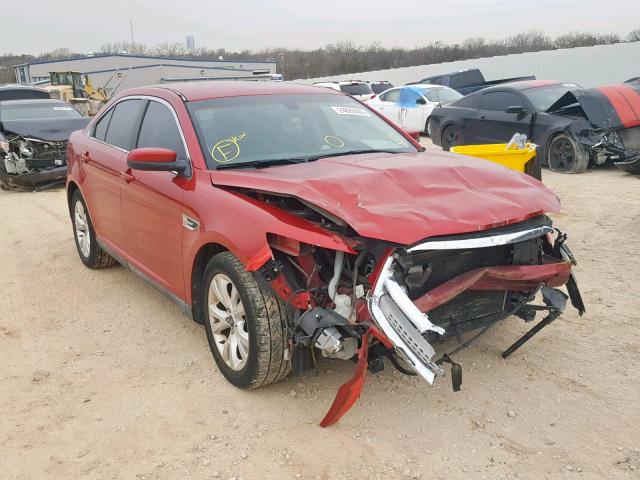 1FAHP2EW5AG163250 - 2010 FORD TAURUS SEL RED photo 1