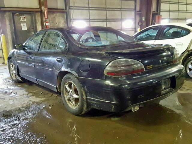 1G2WP52K82F241942 - 2002 PONTIAC GRAND PRIX BLACK photo 3