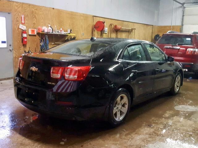1G11B5SAXDU132210 - 2013 CHEVROLET MALIBU LS BLACK photo 4