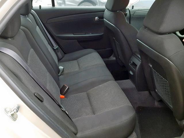 1G1ZC5EU5CF162014 - 2012 CHEVROLET MALIBU 1LT ოქროსფერი ფოტო 6