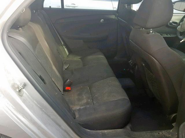 1G1ZC5EU7CF264589 - 2012 CHEVROLET MALIBU 1LT SILVER photo 6