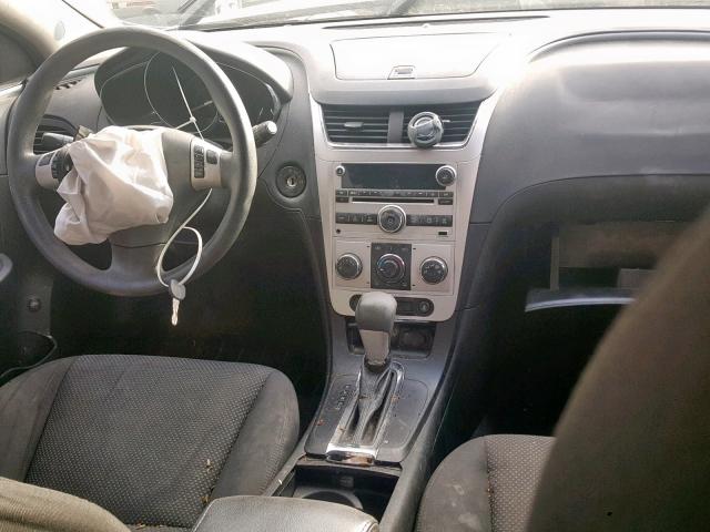 1G1ZC5EU7CF264589 - 2012 CHEVROLET MALIBU 1LT SILVER photo 9